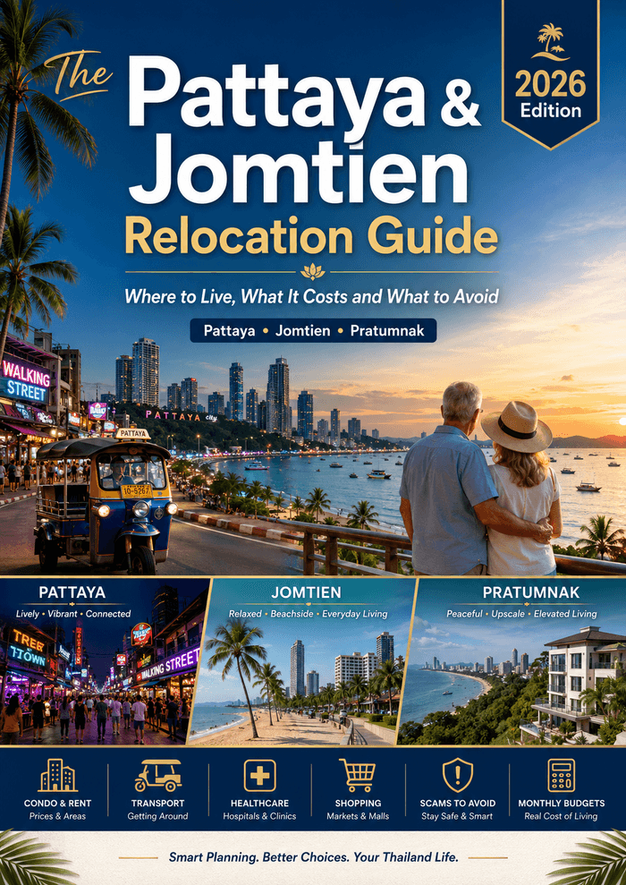 Pattaya and Jomtien Relocation Guide cover